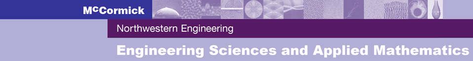 Northwestern University Department of Engineering Sciences and Applied Mathematics